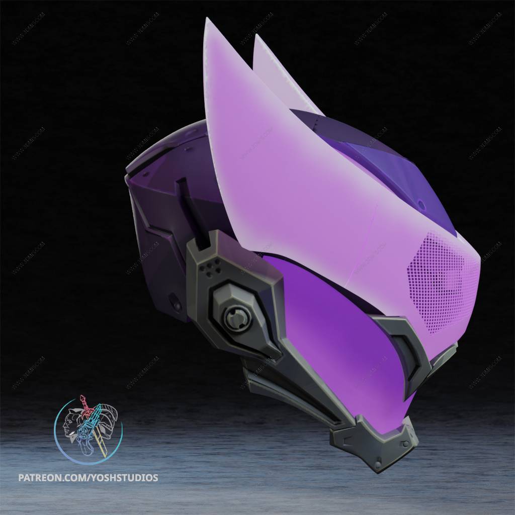 P站图纸印象馆 Yosh 漫威 鹰眼头盔 Yosh 漫威 鹰眼头盔