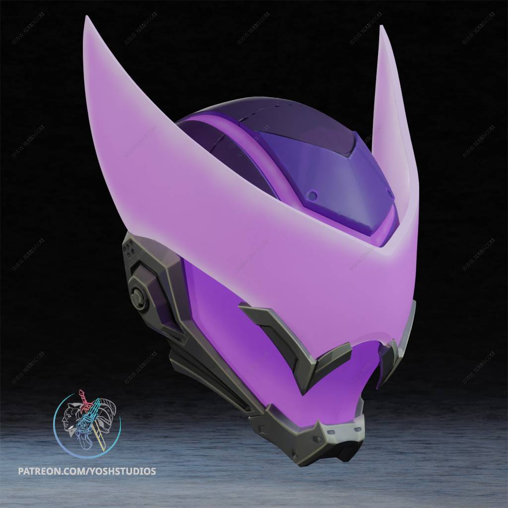 P站图纸印象馆 Yosh 漫威 鹰眼头盔 Yosh 漫威 鹰眼头盔