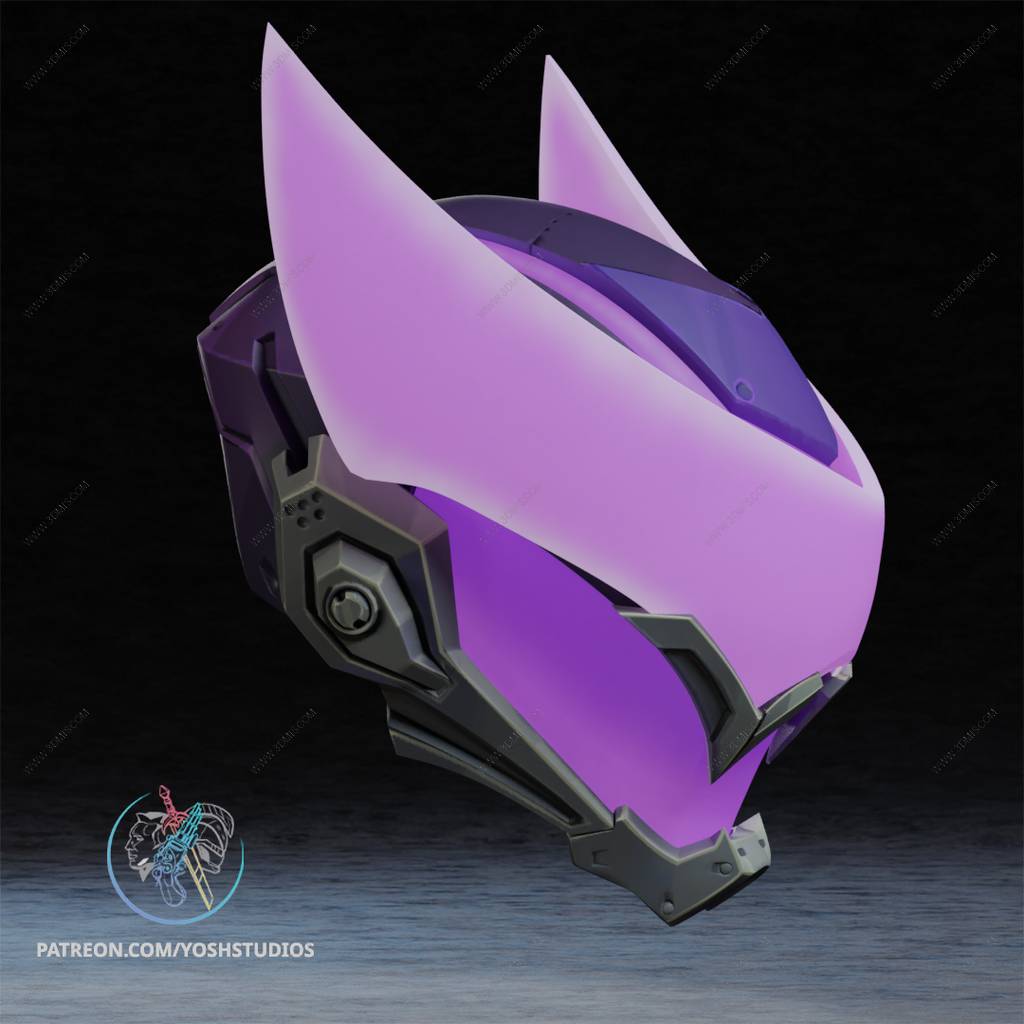 P站图纸印象馆 Yosh 漫威 鹰眼头盔 Yosh 漫威 鹰眼头盔