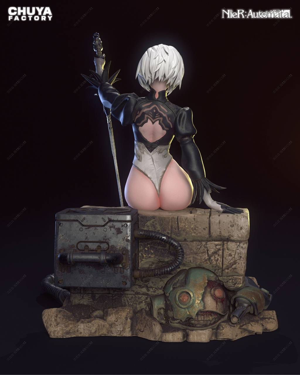 P站图纸印象馆 Chuya Factory 尼尔:机械纪元 尤尔哈2B2B Chuya Factory 尼尔:机械纪元 尤尔哈2B2B