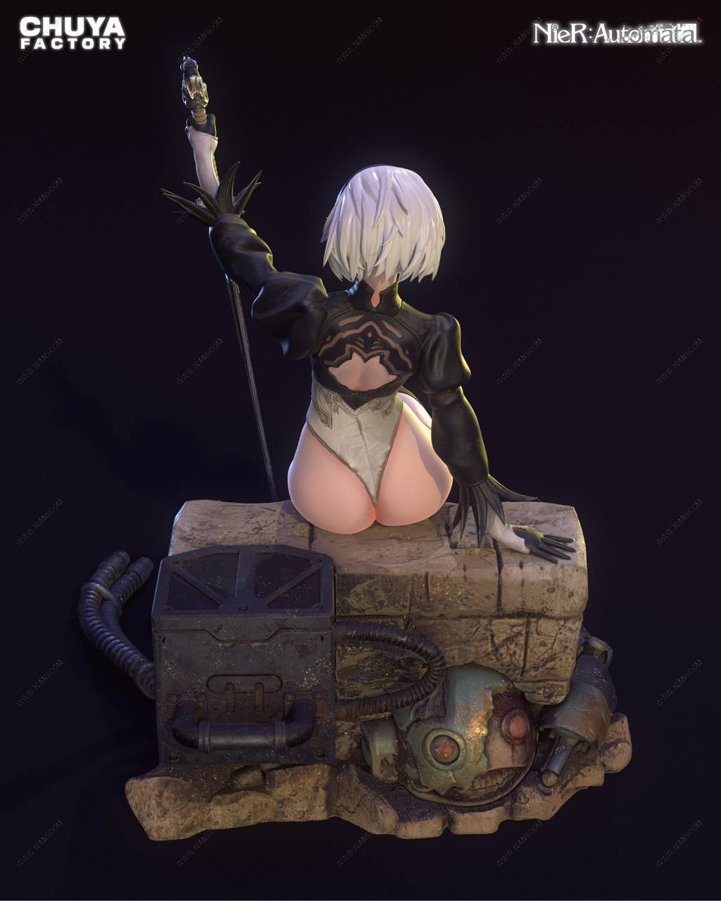 P站图纸印象馆 Chuya Factory 尼尔:机械纪元 尤尔哈2B2B Chuya Factory 尼尔:机械纪元 尤尔哈2B2B