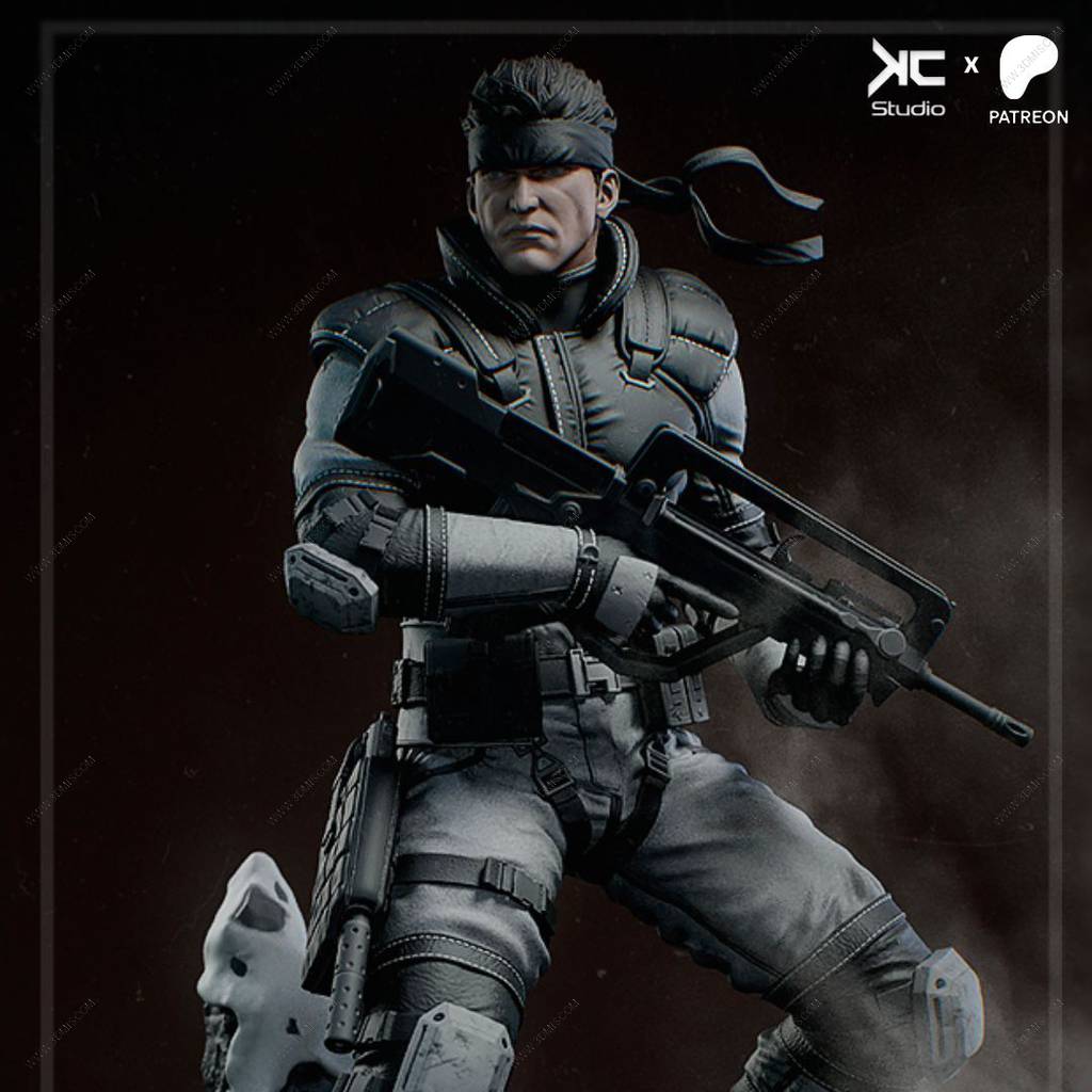 P站图纸印象馆 KcStudio 合金装备 索利德·斯内克 KcStudio 合金装备 索利德·斯内克