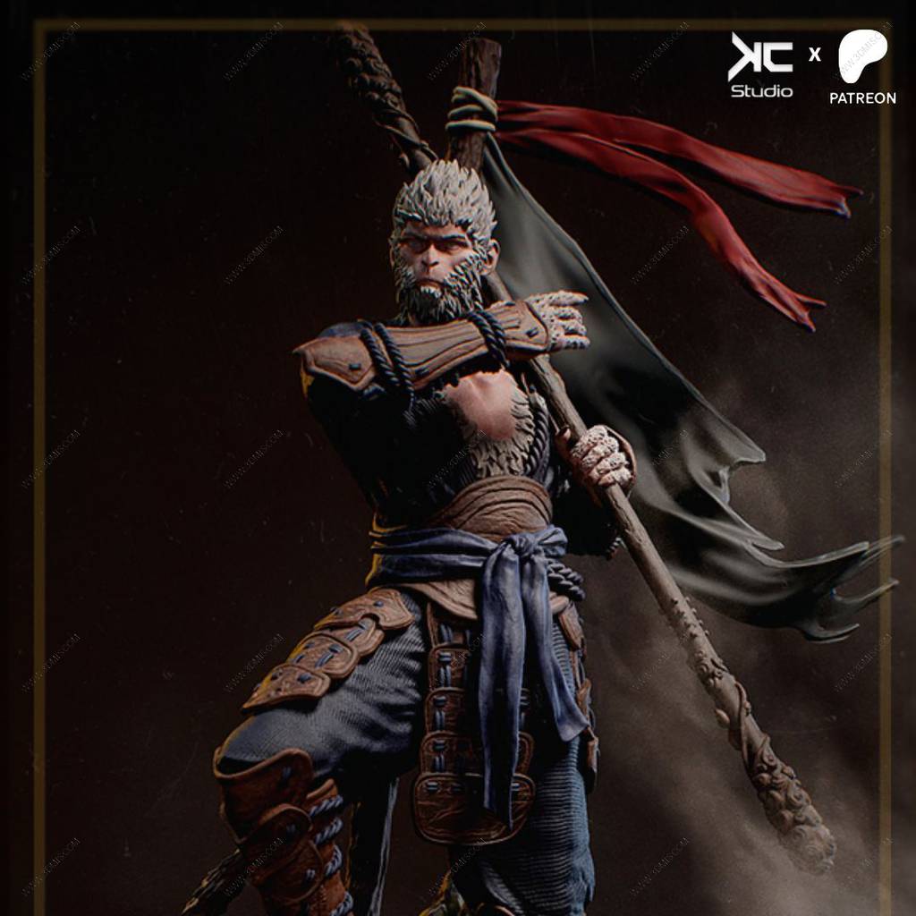 P站图纸印象馆 KcStudio 黑神话悟空 天命人 KcStudio 黑神话悟空 天命人