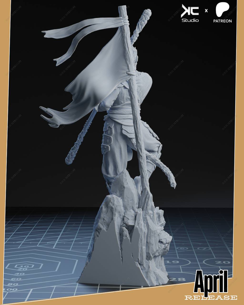 P站图纸印象馆 KcStudio 黑神话悟空 天命人 KcStudio 黑神话悟空 天命人