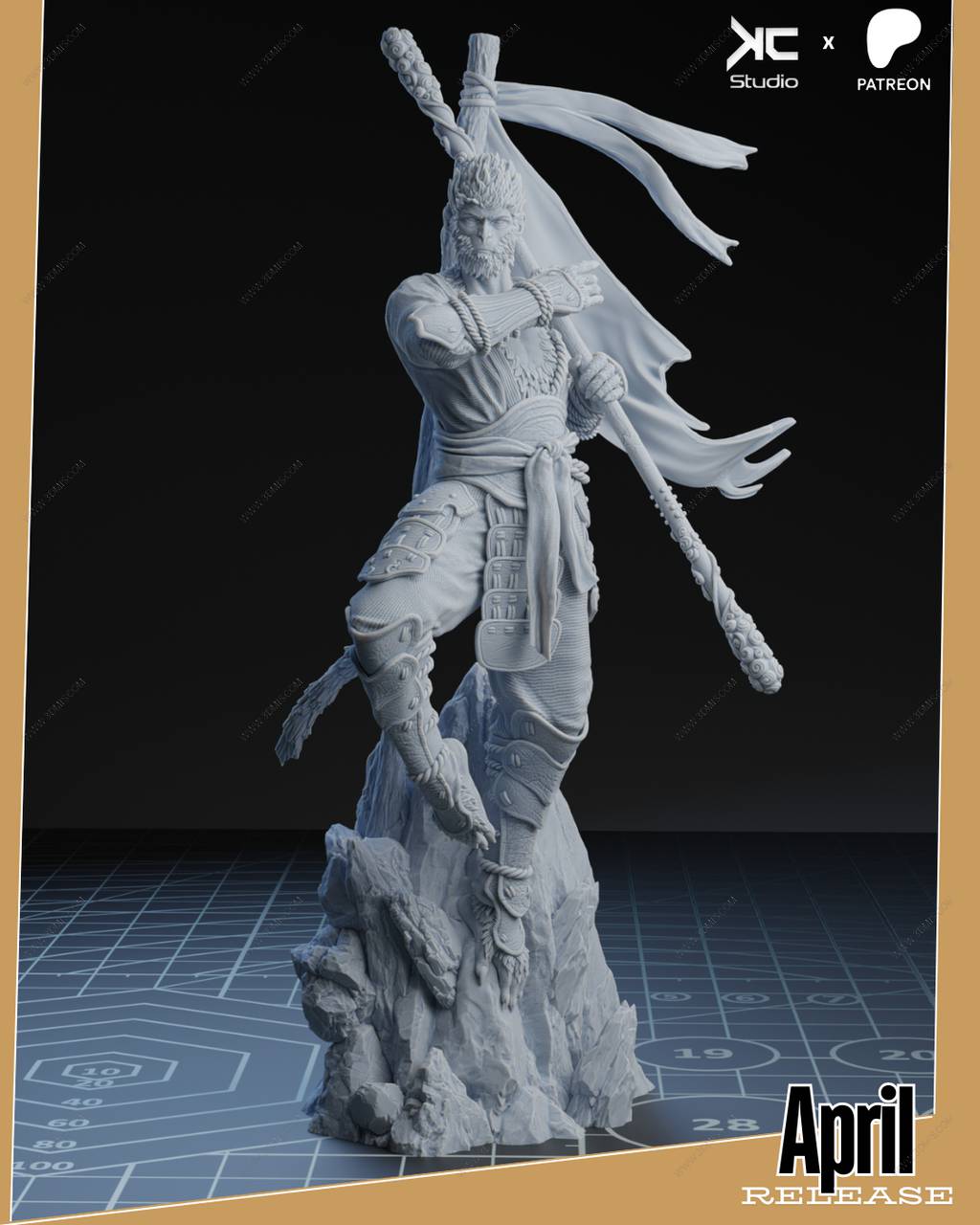 P站图纸印象馆 KcStudio 黑神话悟空 天命人 KcStudio 黑神话悟空 天命人