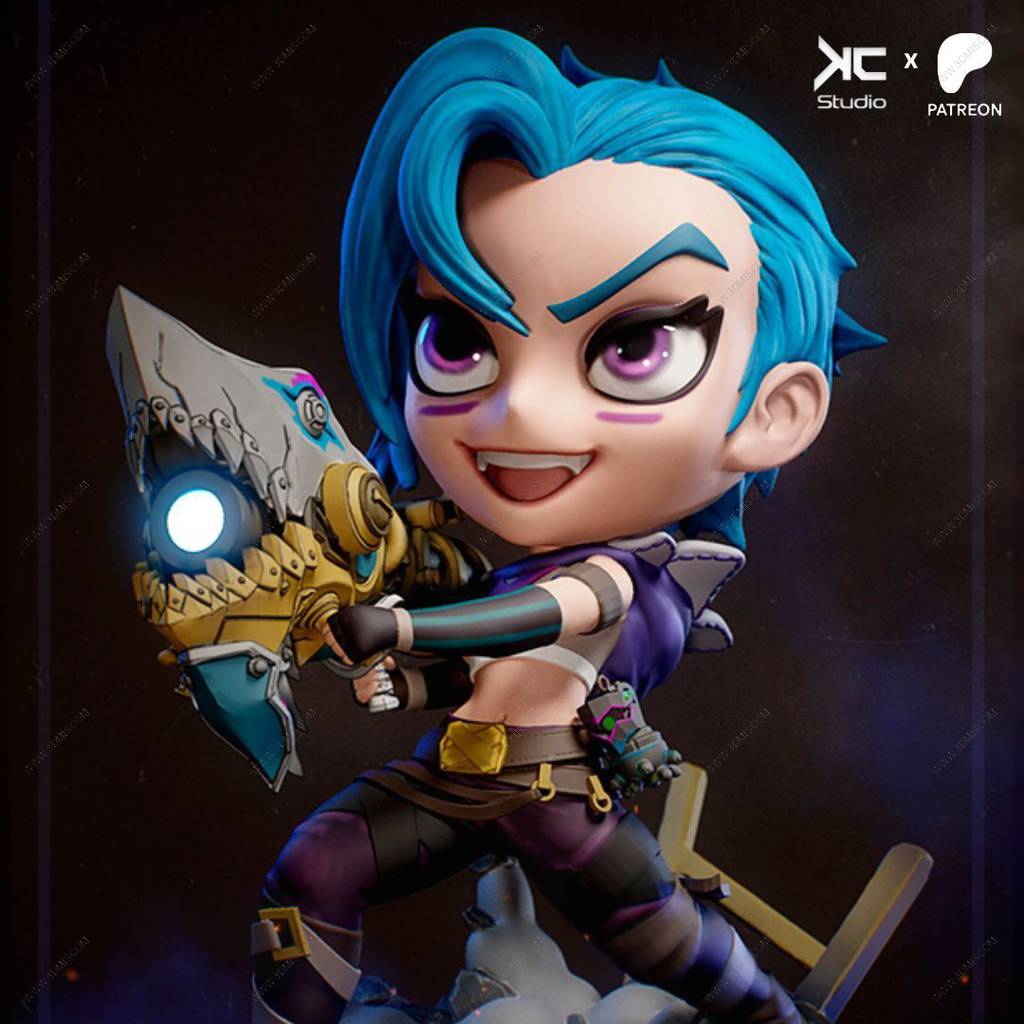 P站图纸印象馆 KcStudio 英雄联盟 金克丝 KcStudio 英雄联盟 金克丝