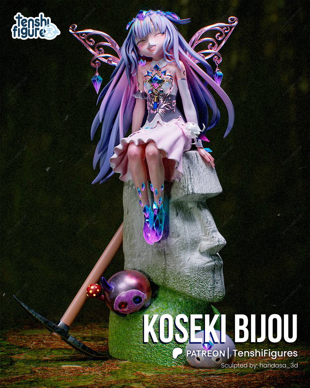 P站图纸印象馆 Tenshi Figures 虚拟偶像 古石碧珠 Tenshi Figures 虚拟偶像 古石碧珠