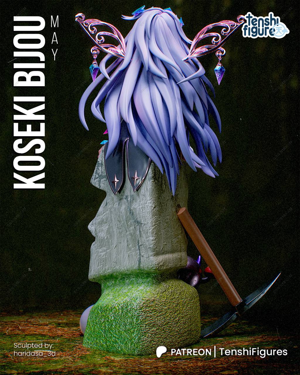 P站图纸印象馆 Tenshi Figures 虚拟偶像 古石碧珠 Tenshi Figures 虚拟偶像 古石碧珠