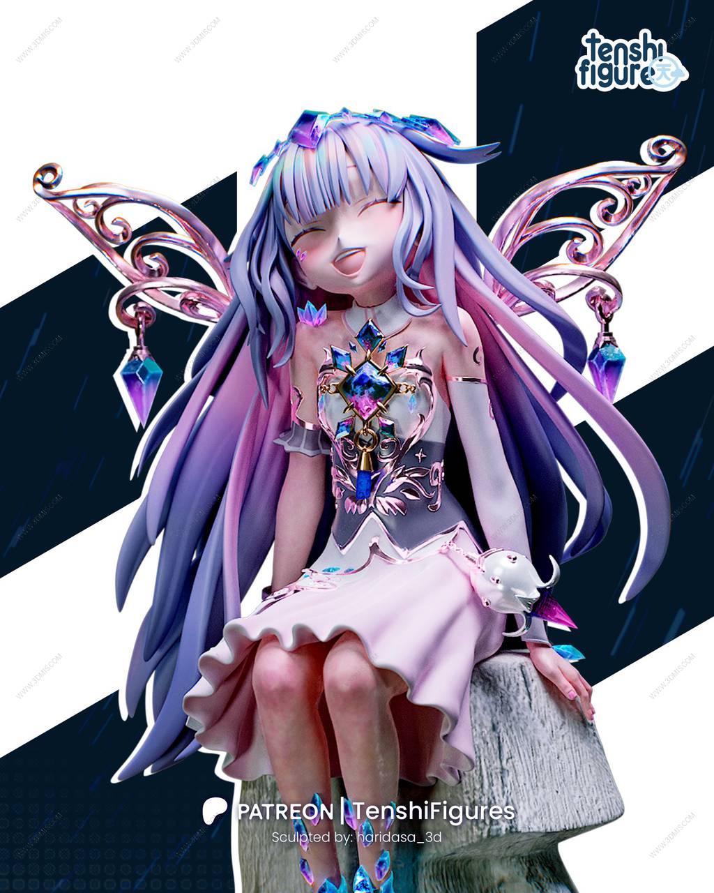 P站图纸印象馆 Tenshi Figures 虚拟偶像 古石碧珠 Tenshi Figures 虚拟偶像 古石碧珠