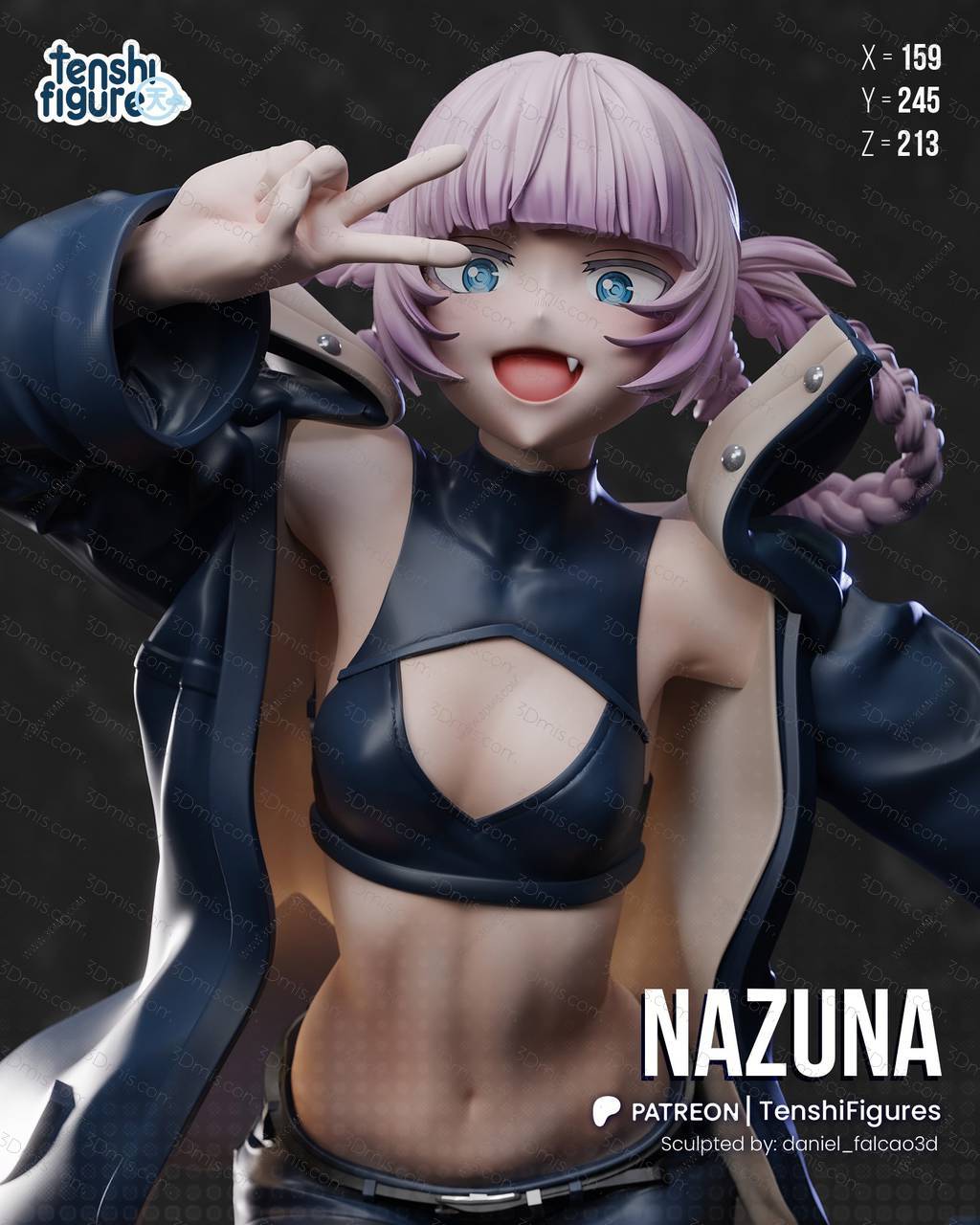 P站图纸印象馆 Tenshi Figures 彻夜之歌 七草荠 Tenshi Figures 彻夜之歌 七草荠