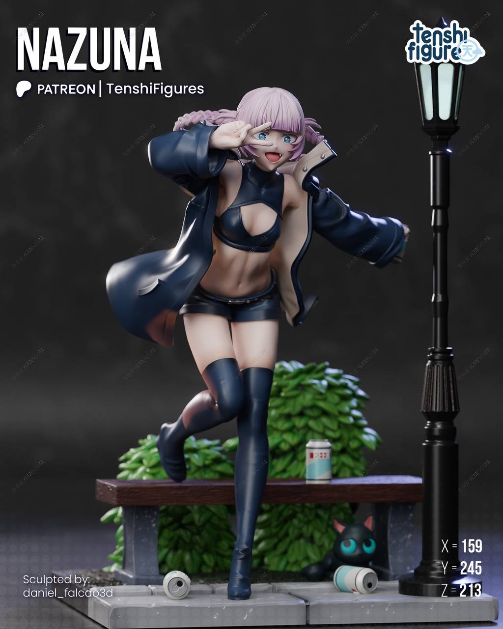 P站图纸印象馆 Tenshi Figures 彻夜之歌 七草荠 Tenshi Figures 彻夜之歌 七草荠