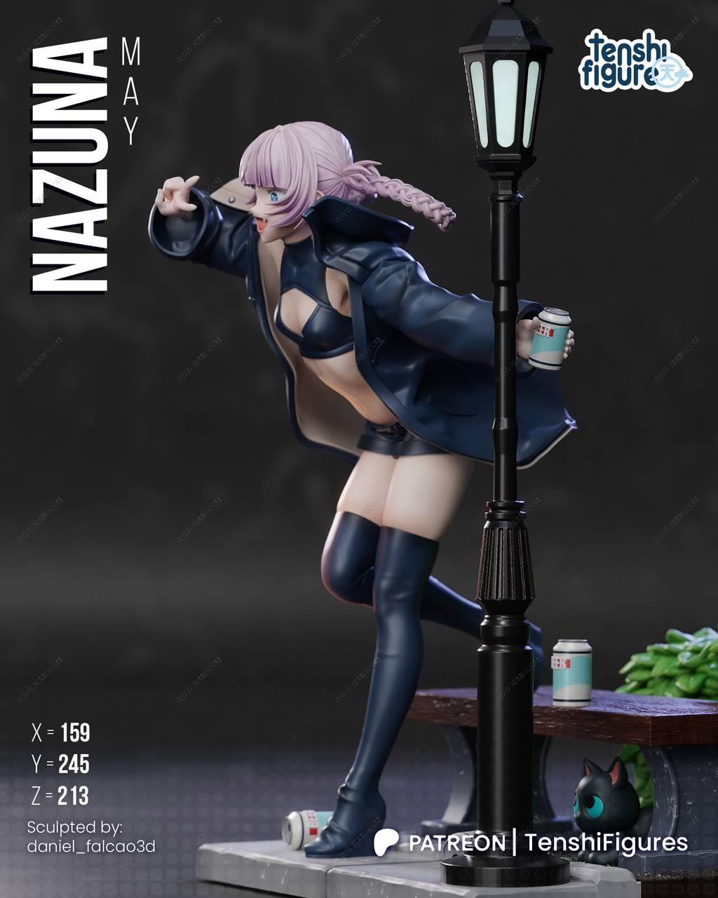 P站图纸印象馆 Tenshi Figures 彻夜之歌 七草荠 Tenshi Figures 彻夜之歌 七草荠