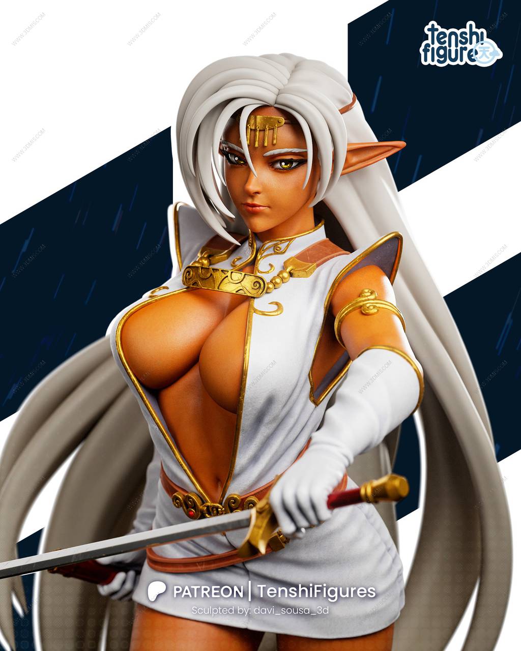 P站图纸印象馆 Tenshi Figures 罗德岛战记 比萝蒂丝 Tenshi Figures 罗德岛战记 比萝蒂丝