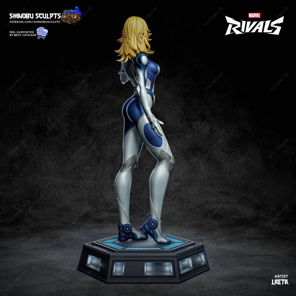 P站图纸印象馆 Shinobu Sculpts 漫威 隐形女侠 Shinobu Sculpts 漫威 隐形女侠