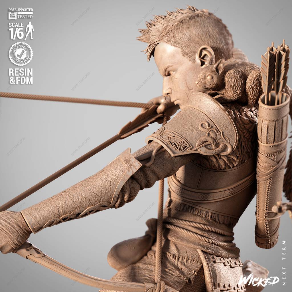 P站图纸印象馆 3DWicked 战神 阿特柔斯 3DWicked 战神 阿特柔斯