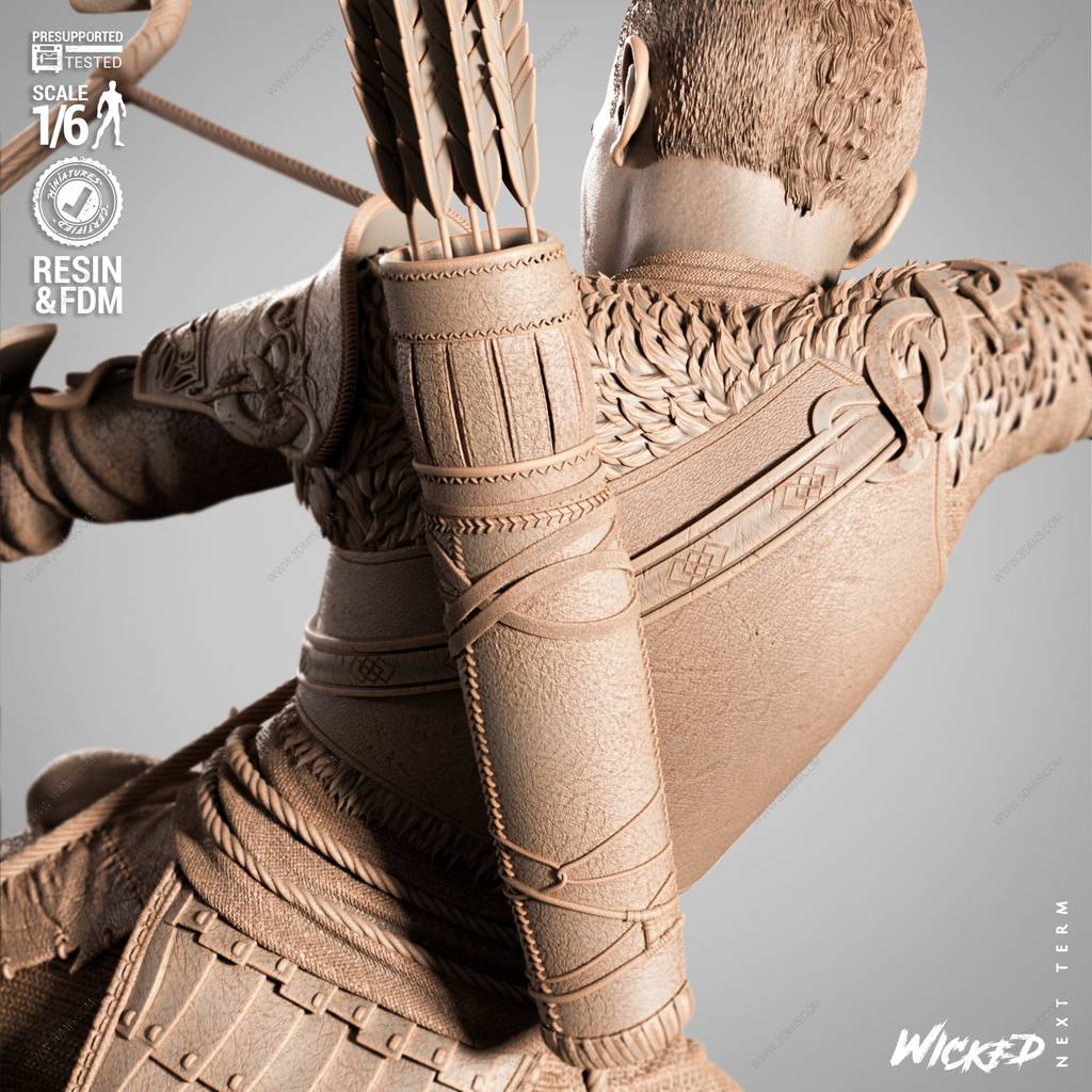 P站图纸印象馆 3DWicked 战神 阿特柔斯 3DWicked 战神 阿特柔斯