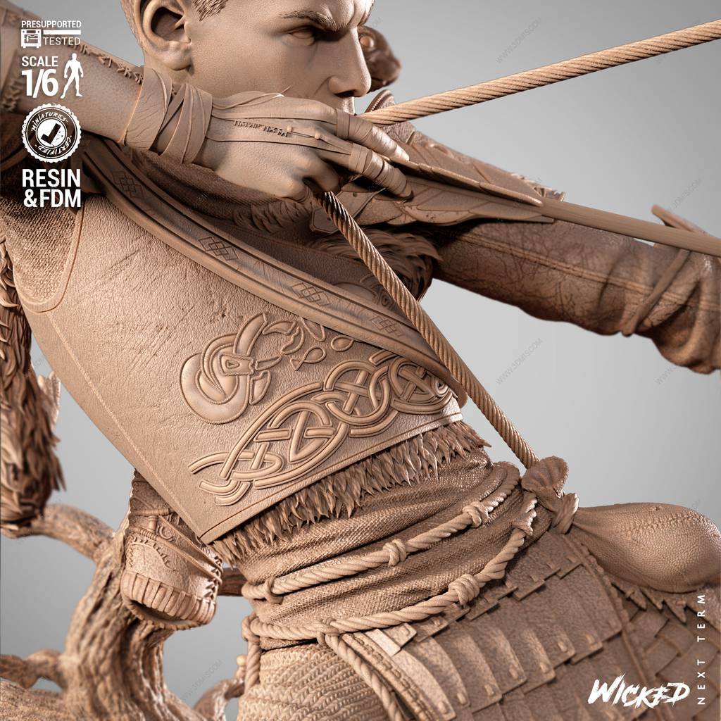 P站图纸印象馆 3DWicked 战神 阿特柔斯 3DWicked 战神 阿特柔斯