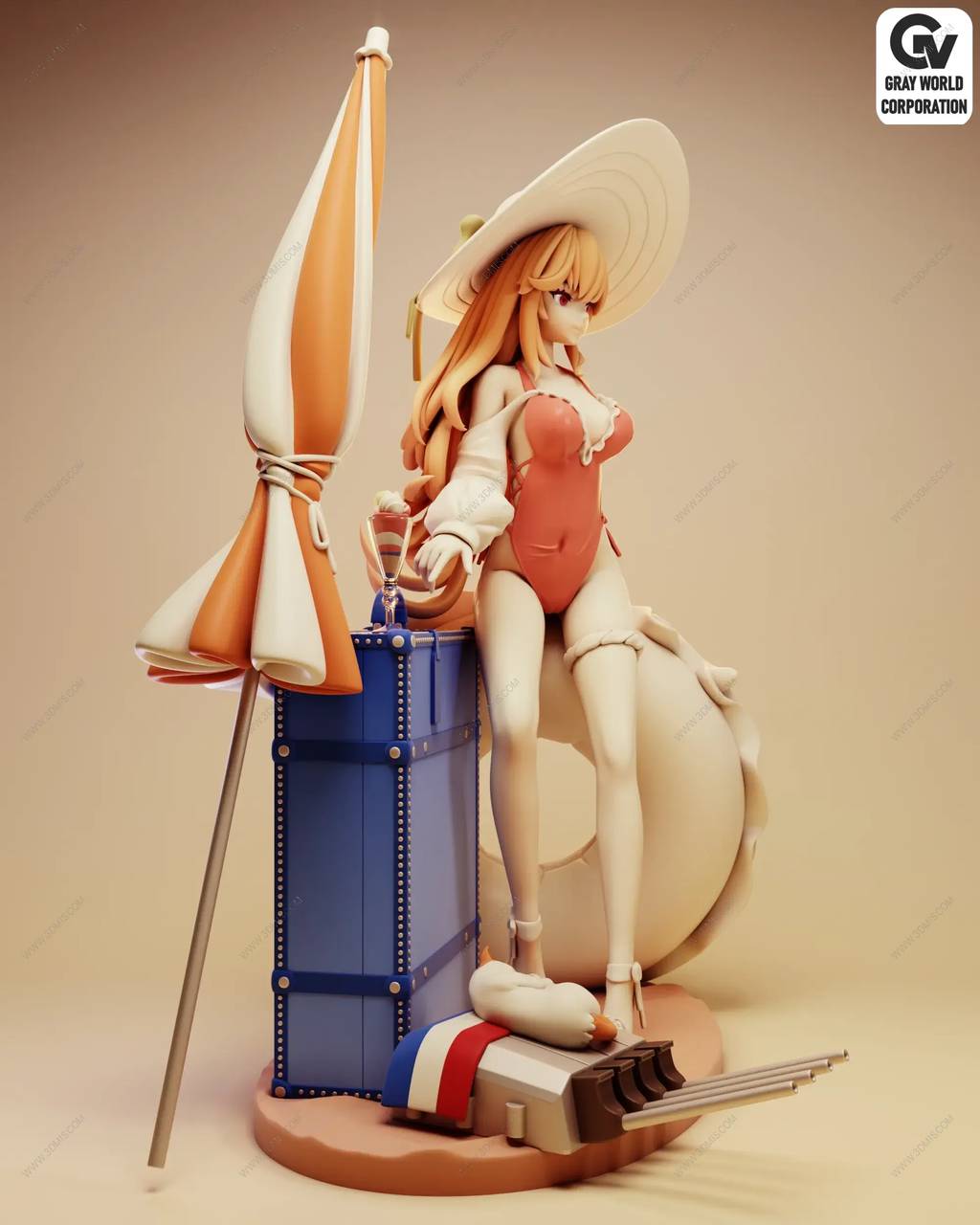 P站图纸印象馆 GrayWorld 碧蓝航线 黎塞留 GrayWorld 碧蓝航线 黎塞留