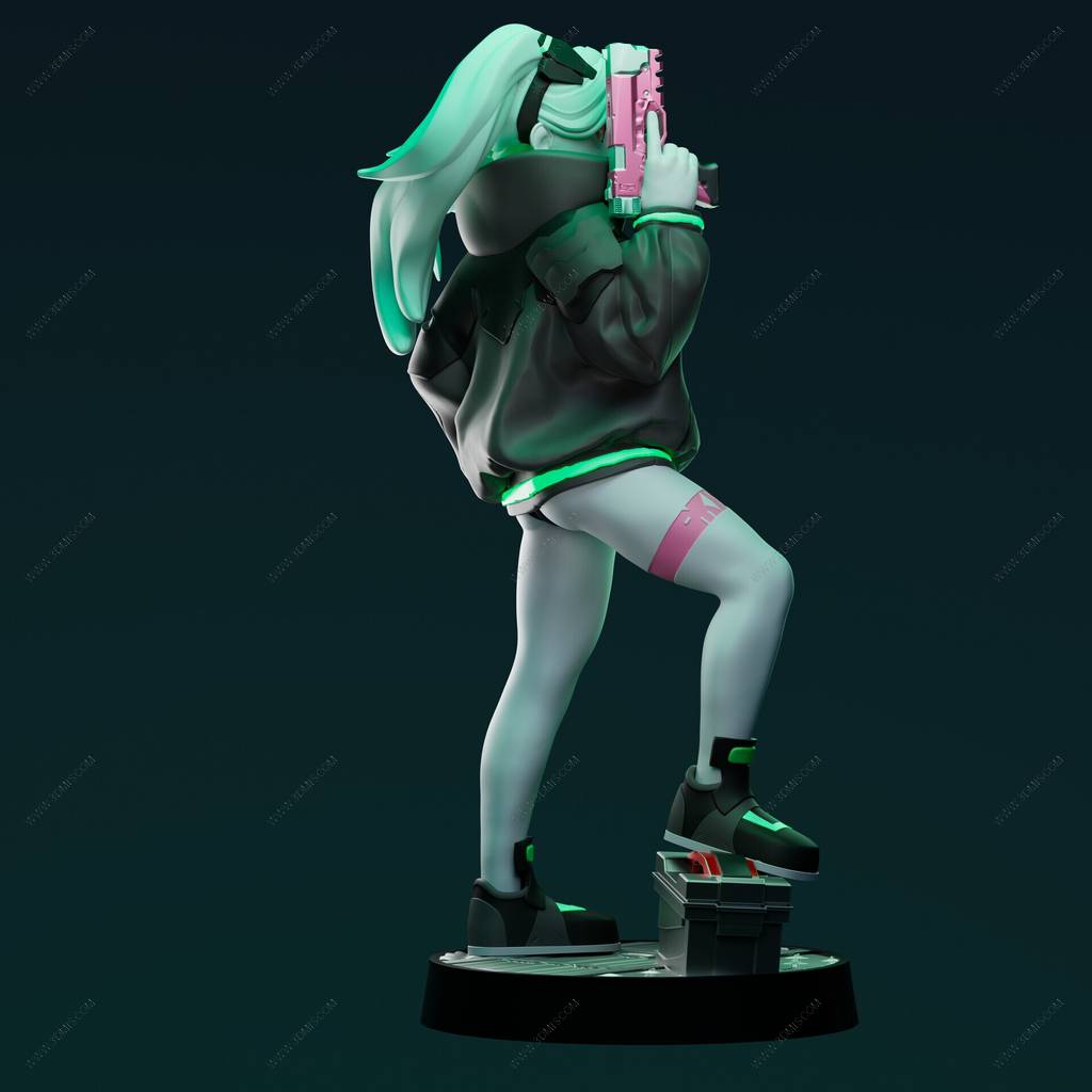 P站图纸印象馆 Goyd Figures 赛博朋克 丽贝卡 Goyd Figures 赛博朋克 丽贝卡