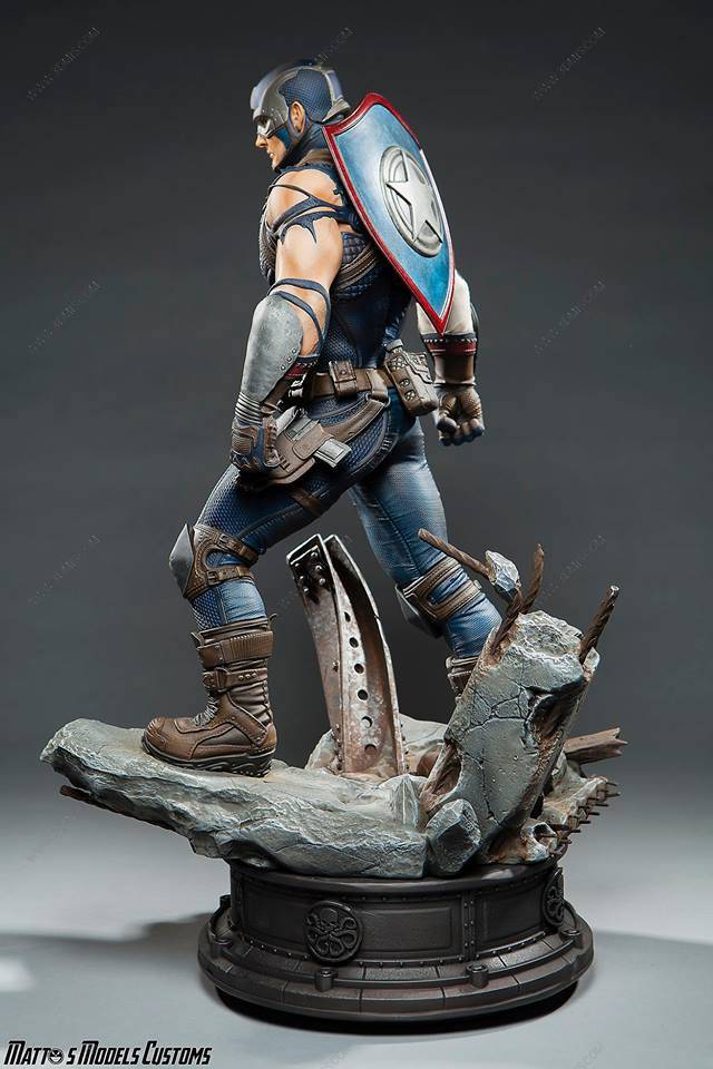 P站图纸印象馆 漫威 美国队长 漫威 美国队长