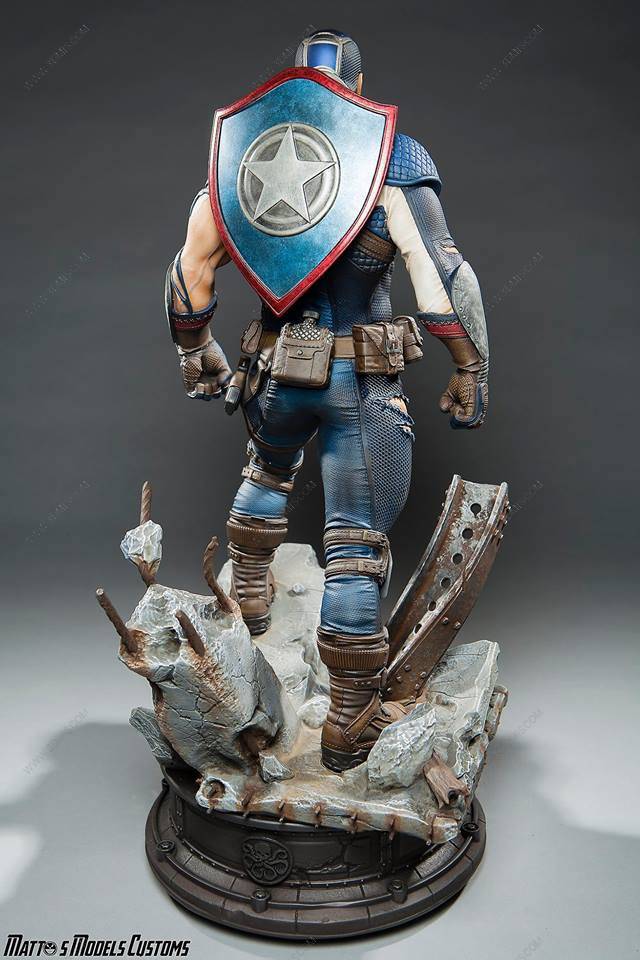 P站图纸印象馆 漫威 美国队长 漫威 美国队长