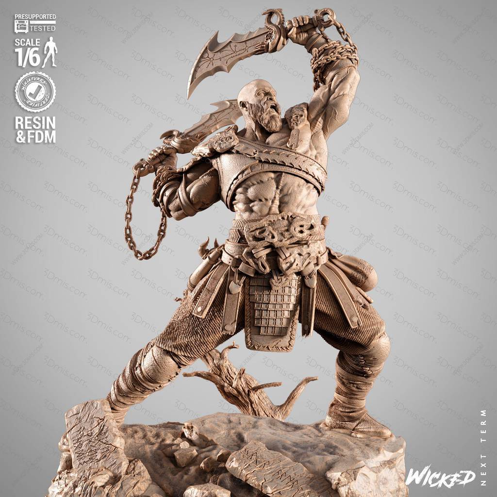 3DWicked 战神 奎托斯