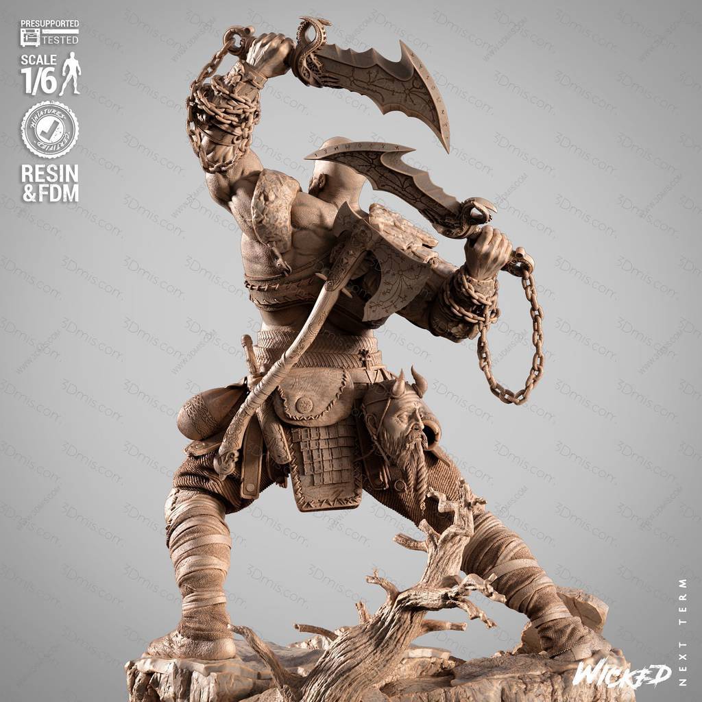 3DWicked 战神 奎托斯