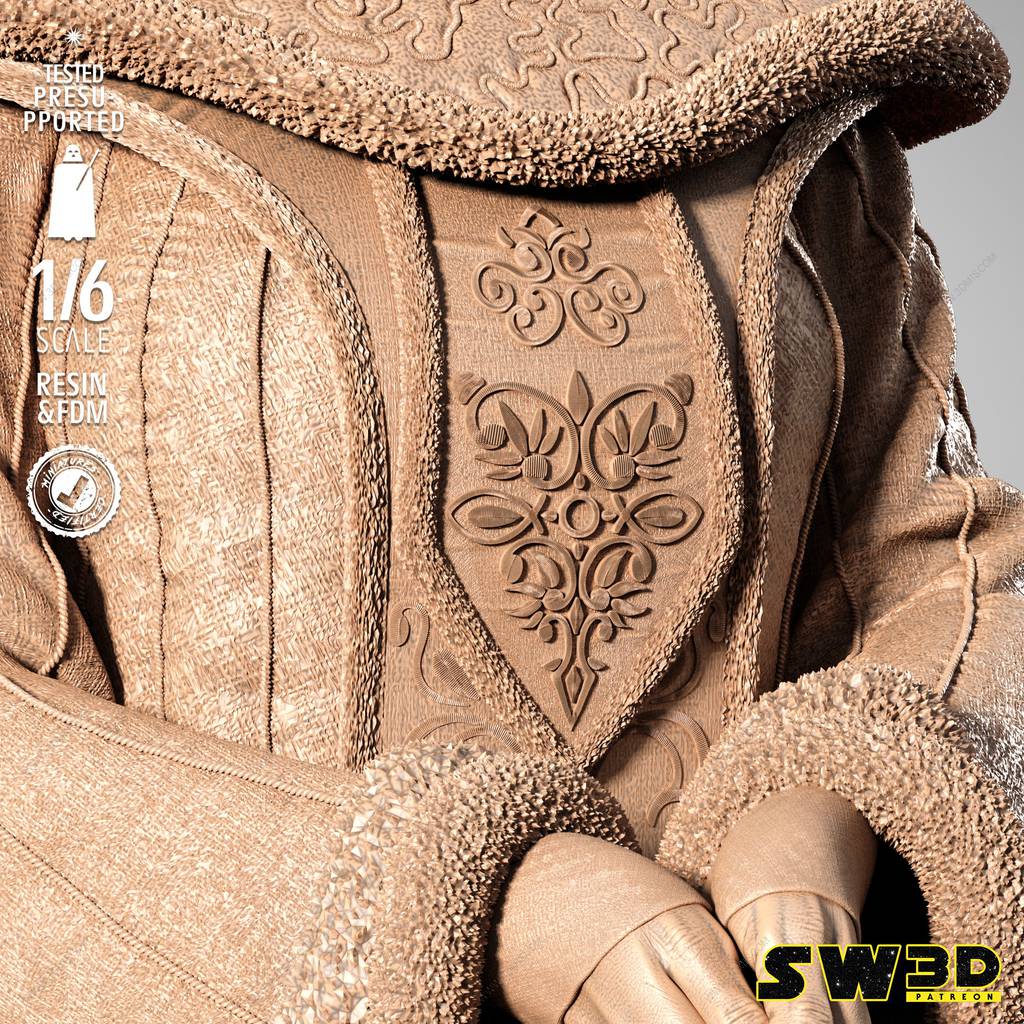 P站图纸印象馆 SW3D 星球大战 帕德梅 SW3D 星球大战 帕德梅