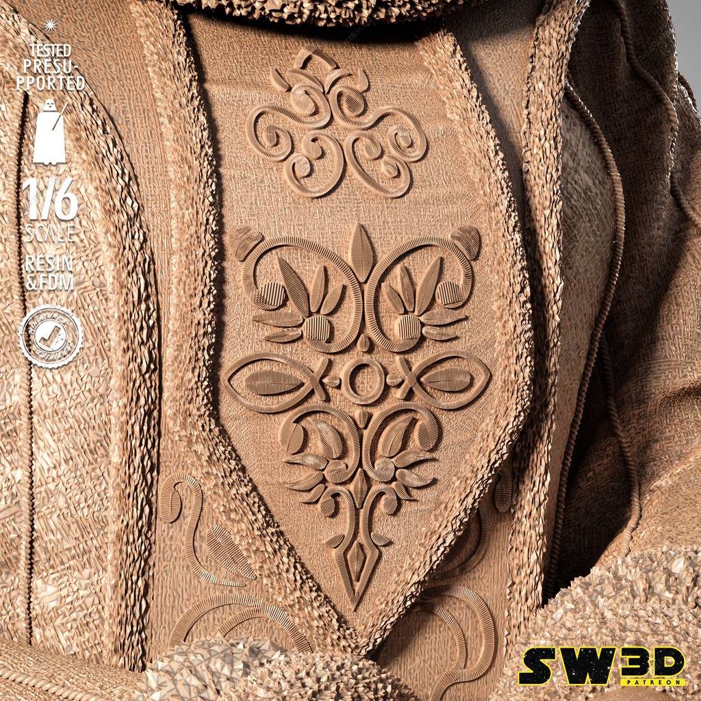 P站图纸印象馆 SW3D 星球大战 帕德梅 SW3D 星球大战 帕德梅