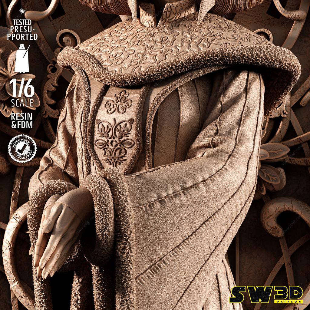 P站图纸印象馆 SW3D 星球大战 帕德梅 SW3D 星球大战 帕德梅