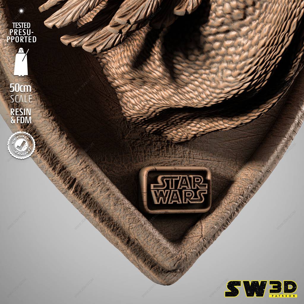 P站图纸印象馆 SW3D 星球大战 博加挂件 SW3D 星球大战 博加挂件