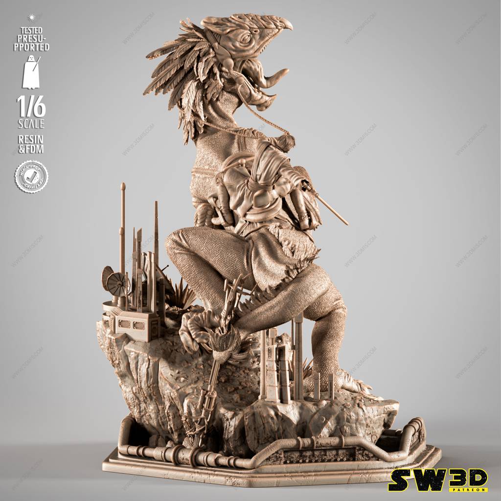 P站图纸印象馆 SW3D 星球大战 欧比旺·克诺比 SW3D 星球大战 欧比旺·克诺比