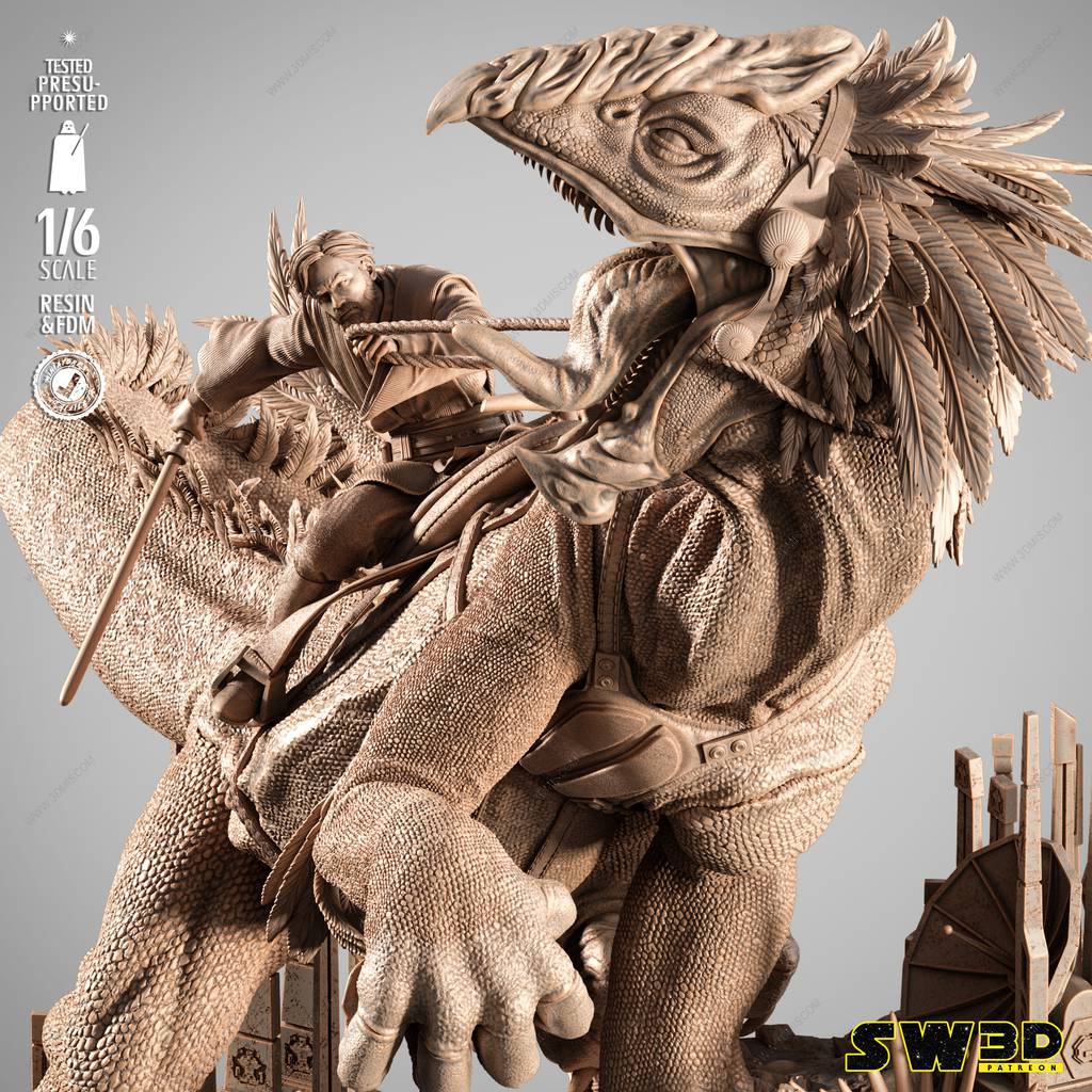 P站图纸印象馆 SW3D 星球大战 欧比旺·克诺比 SW3D 星球大战 欧比旺·克诺比