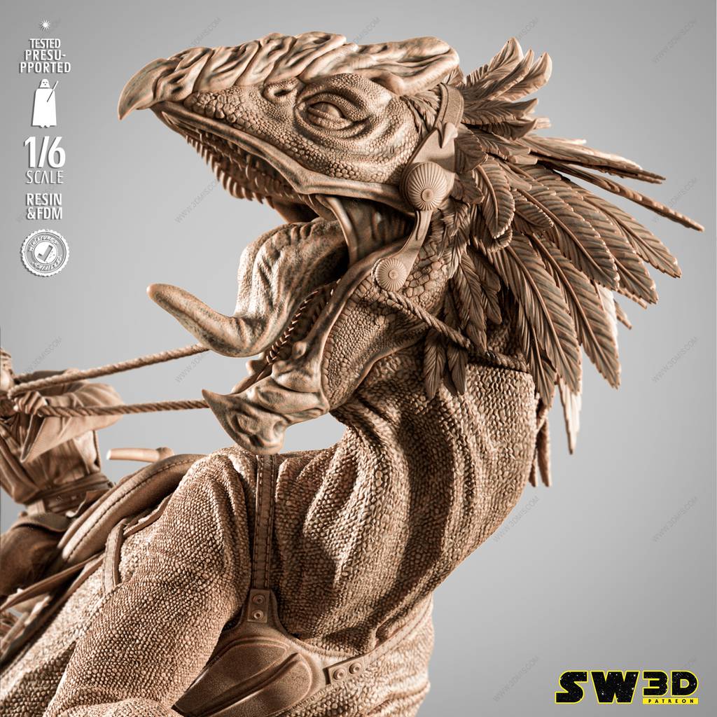 P站图纸印象馆 SW3D 星球大战 欧比旺·克诺比 SW3D 星球大战 欧比旺·克诺比