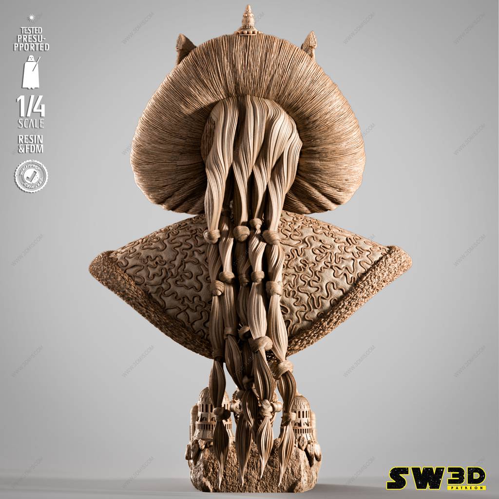 P站图纸印象馆 SW3D 星球大战 帕德梅 SW3D 星球大战 帕德梅