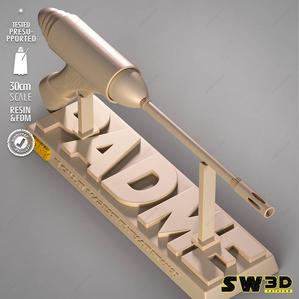 P站图纸印象馆 SW3D 星球大战 ELG-3A爆能手枪 SW3D 星球大战 ELG-3A爆能手枪