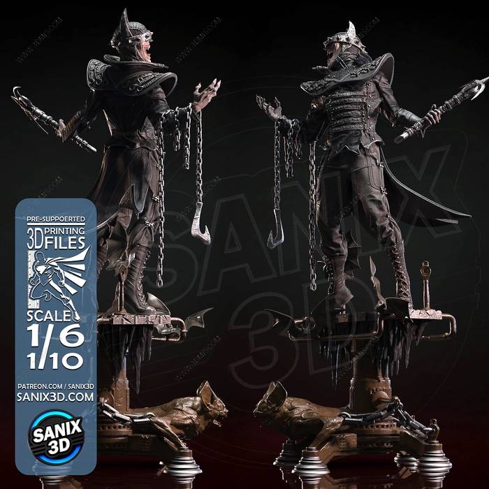 P站图纸印象馆 Sanix3d DC漫画 笑蝙蝠 Sanix3d DC漫画 笑蝙蝠