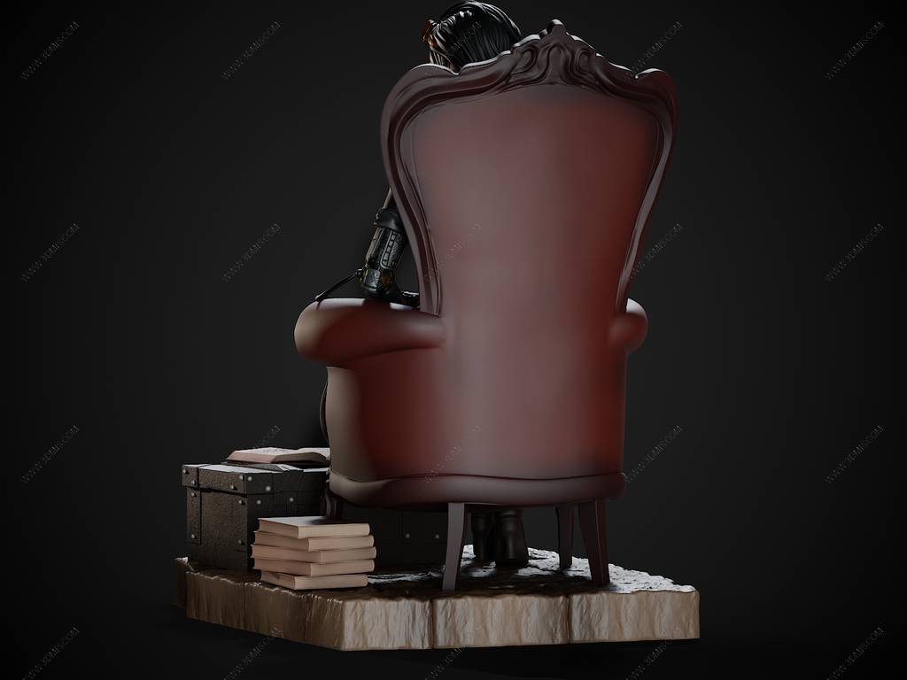 P站图纸印象馆 CA3D 机械女郎 CA3D 机械女郎