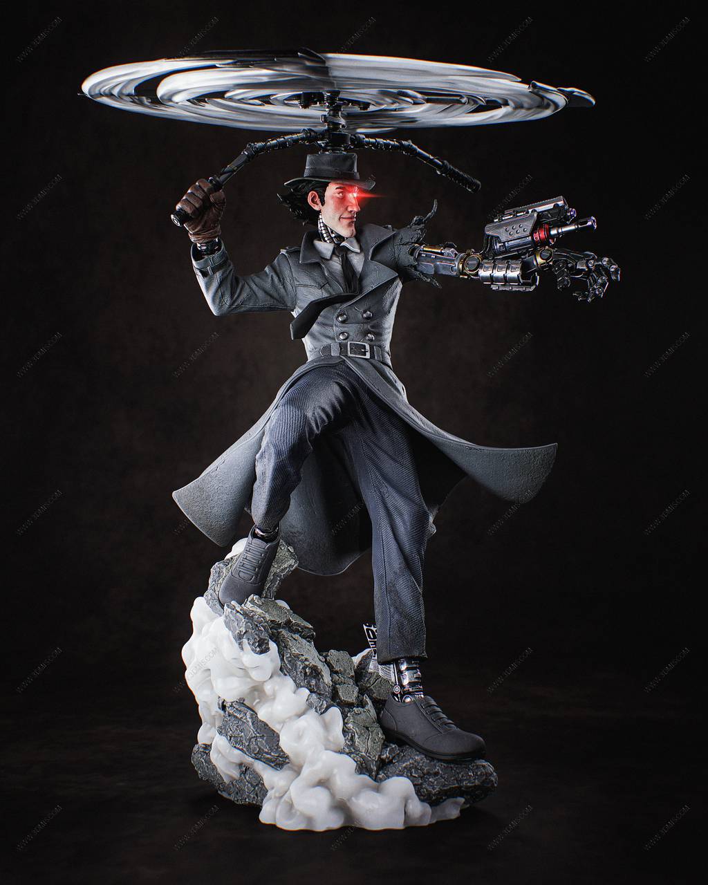 P站图纸印象馆 CA3D 神探加杰特 加杰特 CA3D 神探加杰特 加杰特