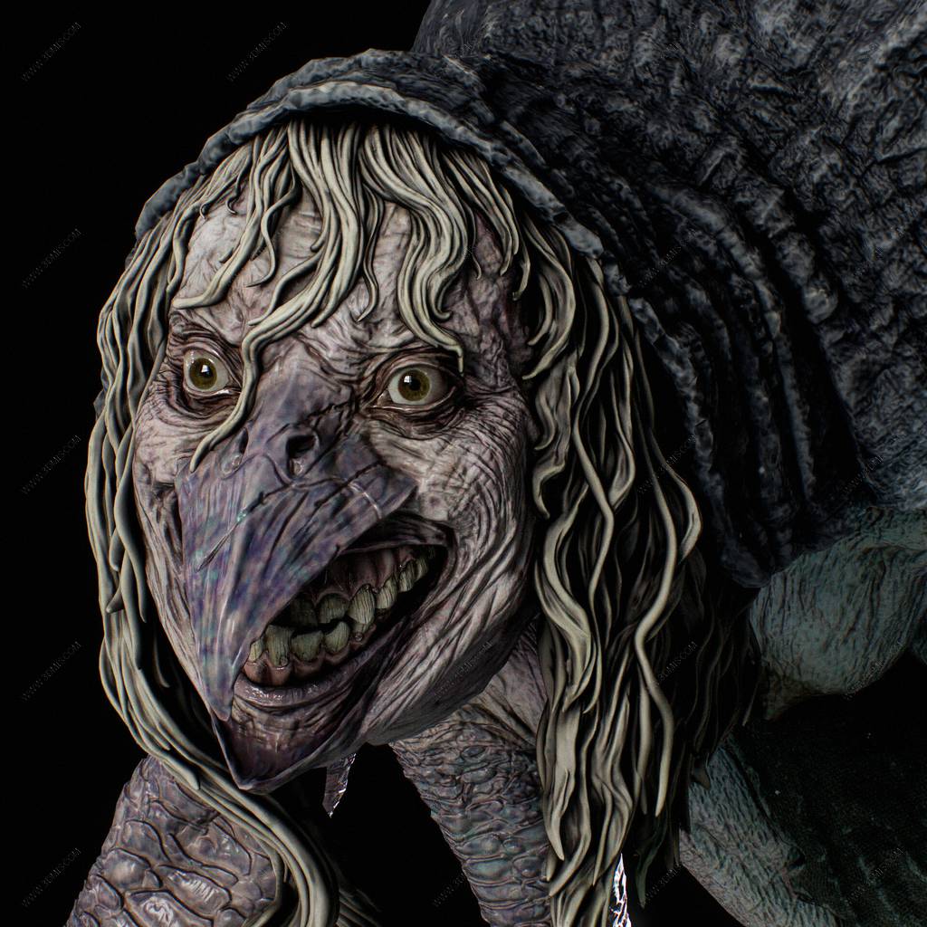 P站图纸印象馆 CA3D 看不见的城市 女巫 CA3D 看不见的城市 女巫