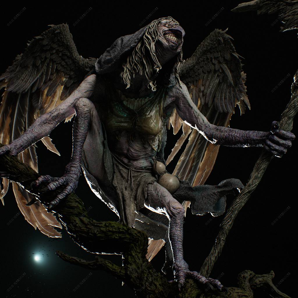 P站图纸印象馆 CA3D 看不见的城市 女巫 CA3D 看不见的城市 女巫