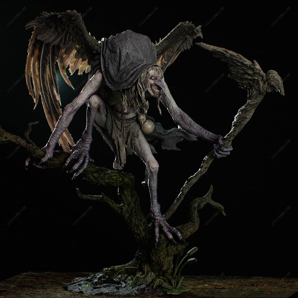 P站图纸印象馆 CA3D 看不见的城市 女巫 CA3D 看不见的城市 女巫