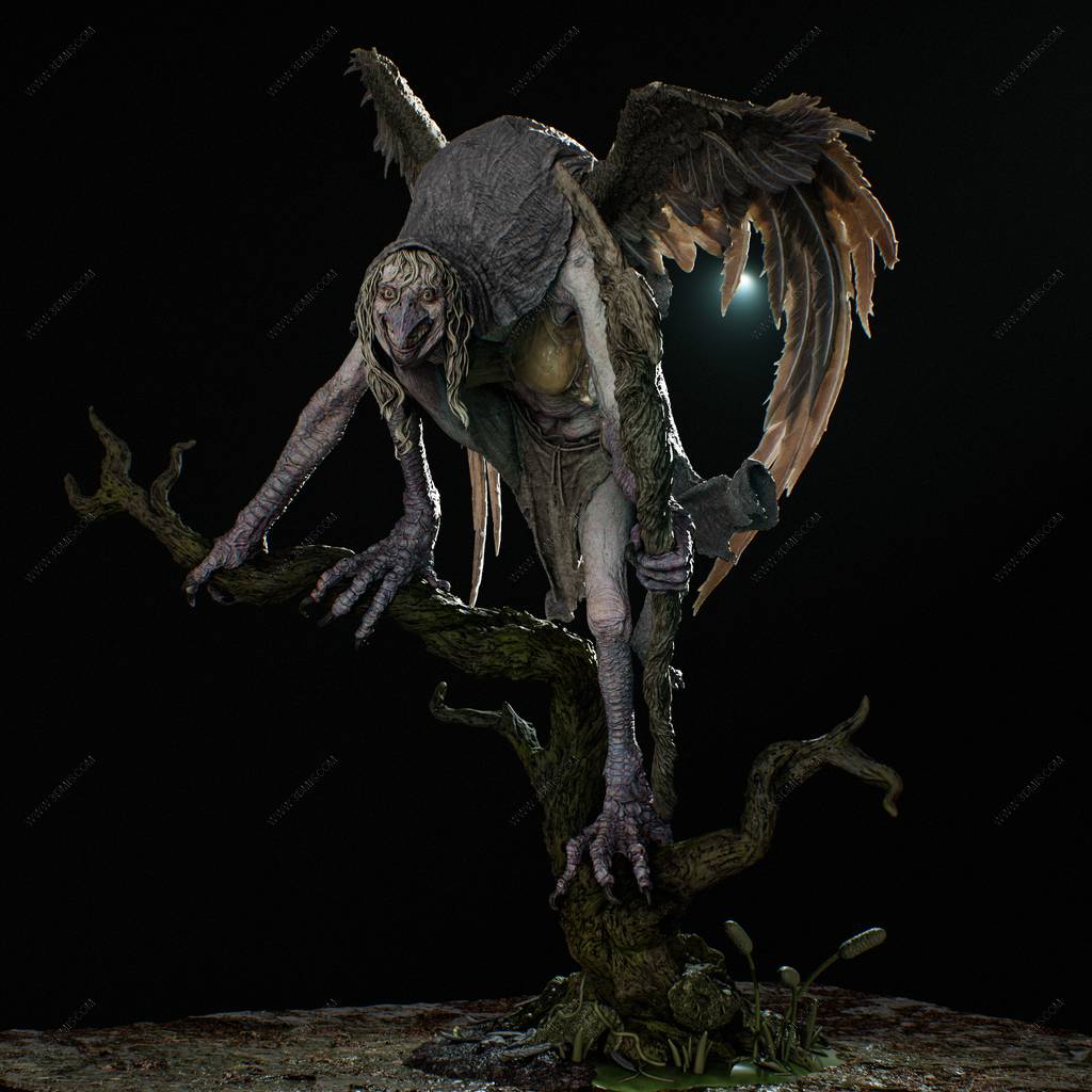 P站图纸印象馆 CA3D 看不见的城市 女巫 CA3D 看不见的城市 女巫