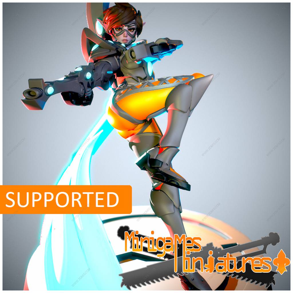 P站图纸印象馆 守望先锋 猎空 守望先锋 猎空