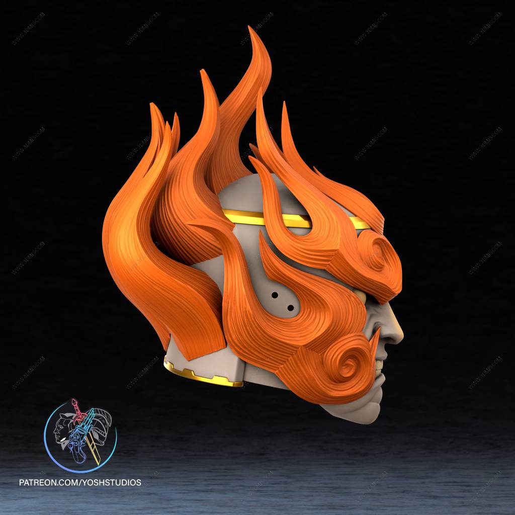 P站图纸印象馆 Yosh 怪物猎人 赫猿兽的面具 Yosh 怪物猎人 赫猿兽的面具