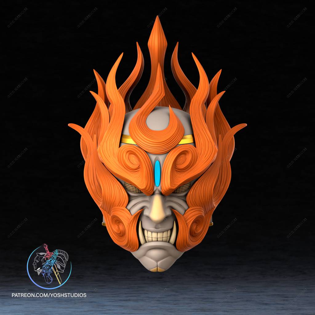 P站图纸印象馆 Yosh 怪物猎人 赫猿兽的面具 Yosh 怪物猎人 赫猿兽的面具
