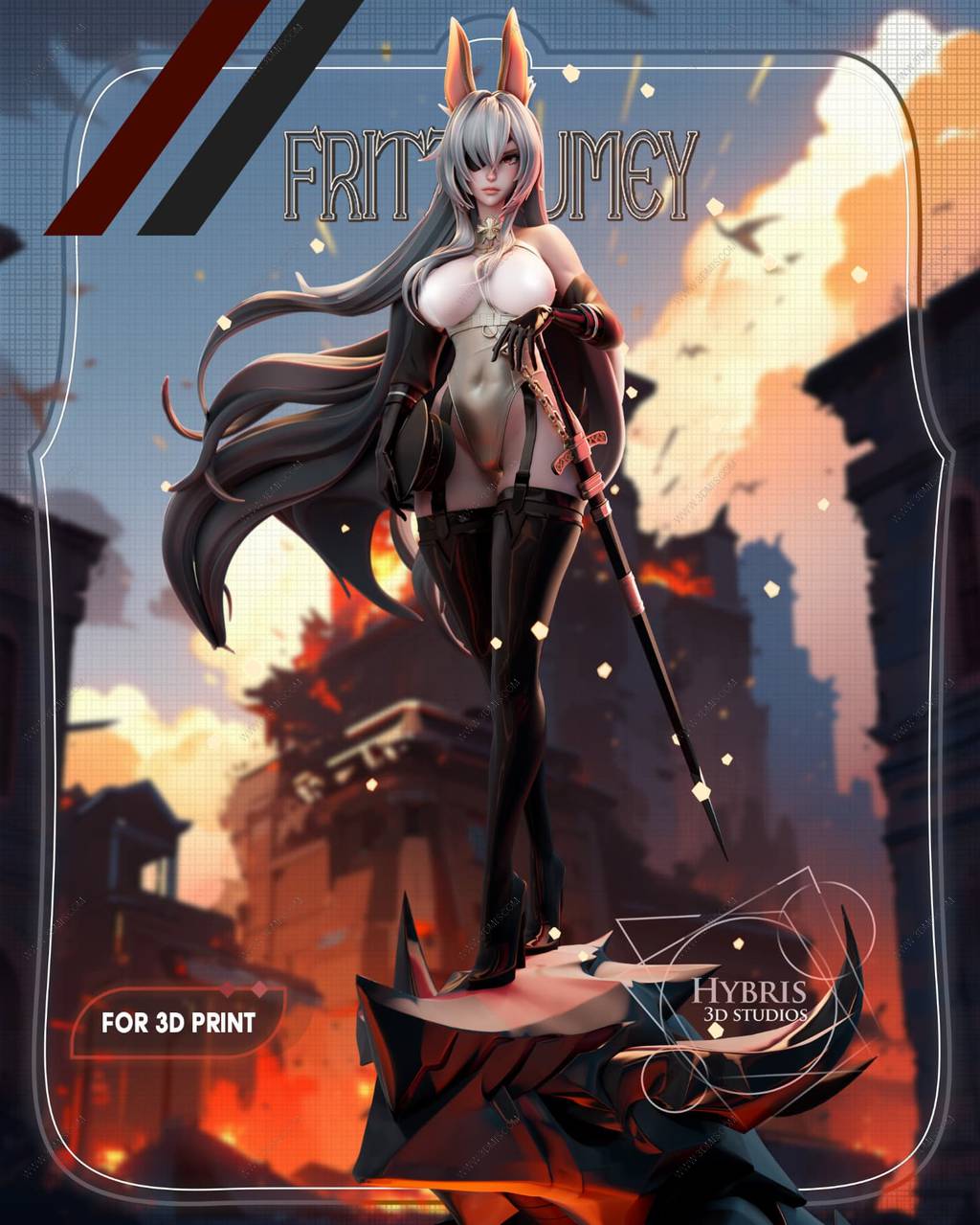 P站图纸印象馆 Hybris 碧蓝航线 菲莉西娅·鲁梅 Hybris 碧蓝航线 菲莉西娅·鲁梅