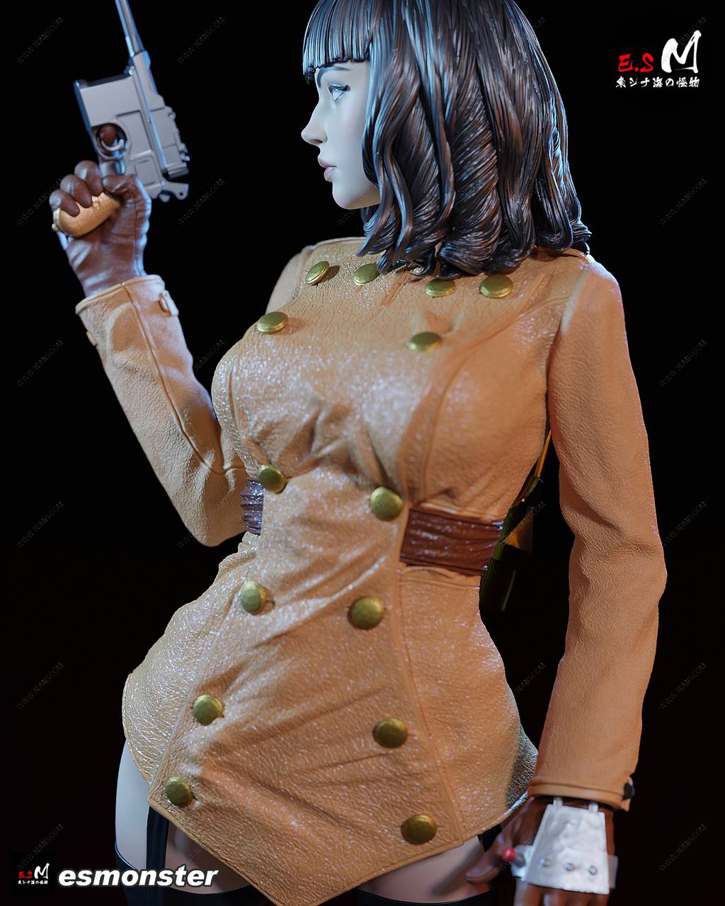 P站图纸印象馆 ESMonster 女版火箭人 ESMonster 女版火箭人