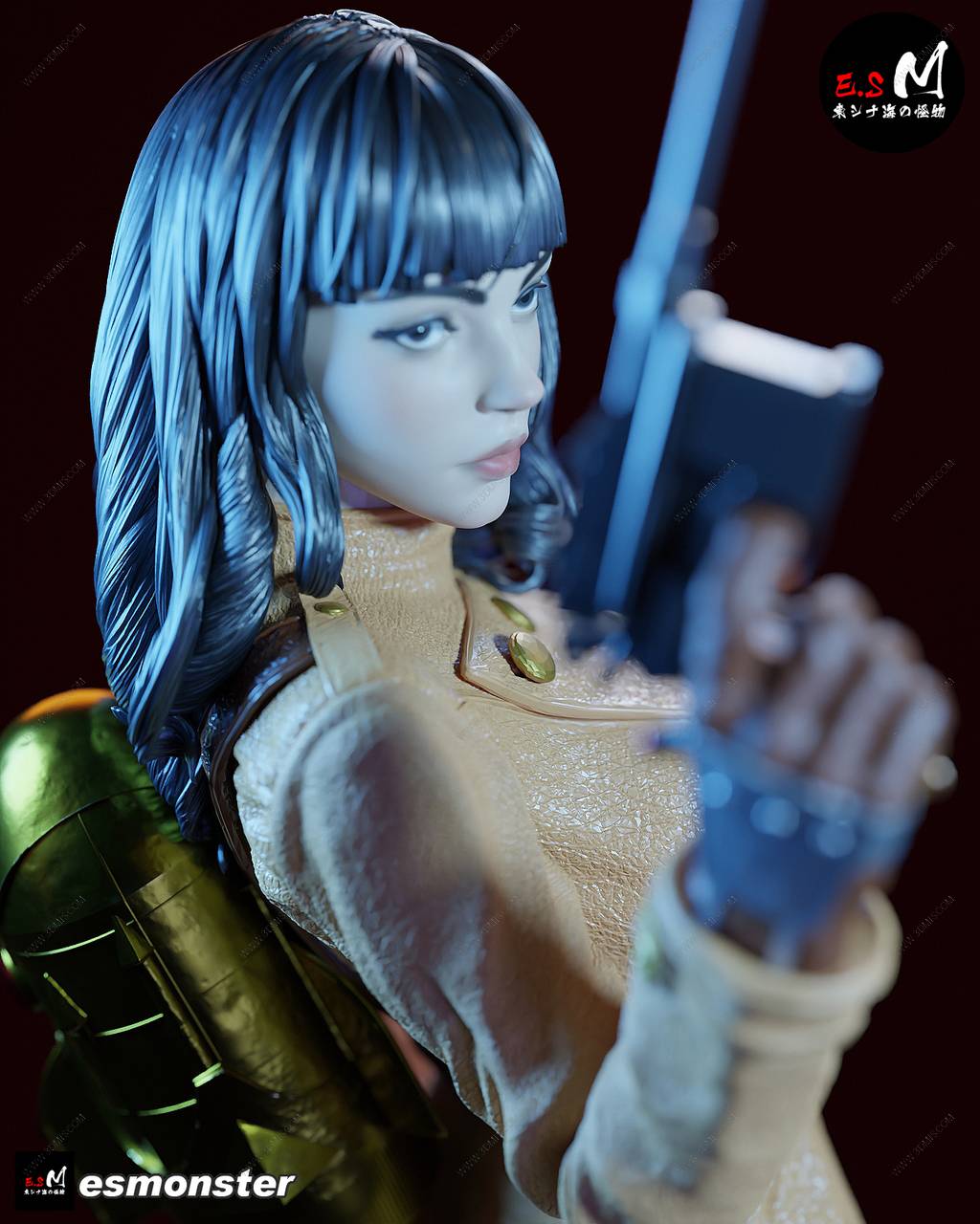 P站图纸印象馆 ESMonster 女版火箭人 ESMonster 女版火箭人