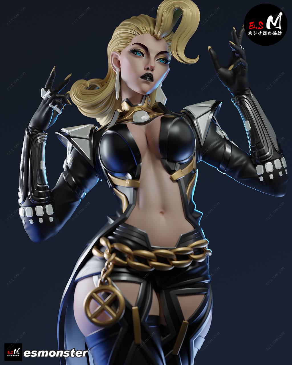 P站图纸印象馆 ESMonster 漫威 艾玛·弗斯特 ESMonster 漫威 艾玛·弗斯特